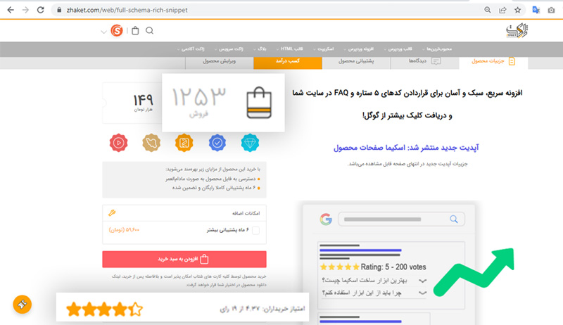 افزونه schema فل اسکیما ریچ اینسپت