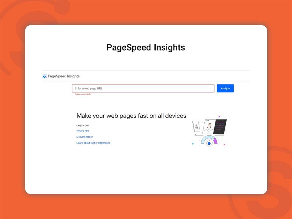 تست سرعت سایت در pagespeed insignt