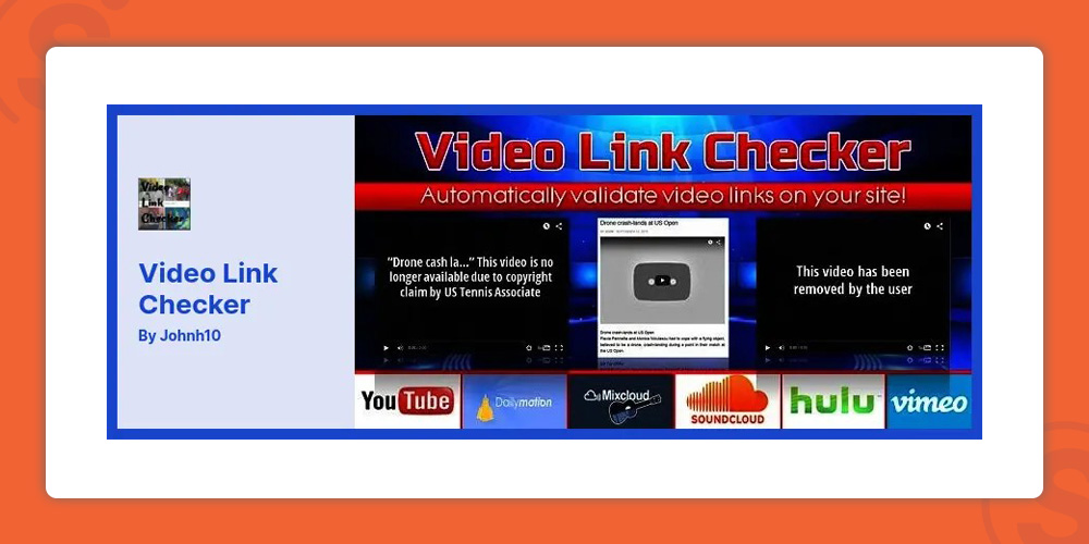 افزونه Video-Link-Checker