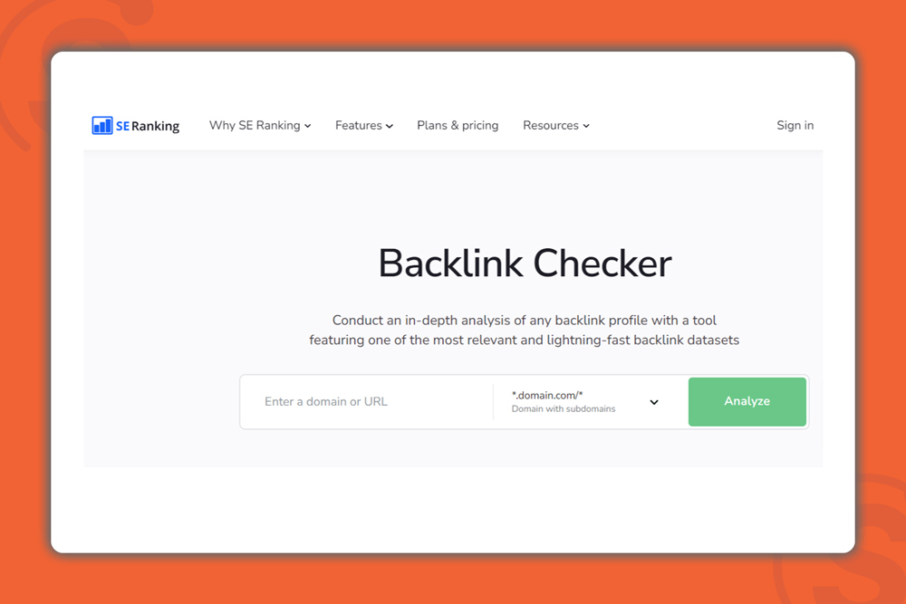 seranking-backlink-checker