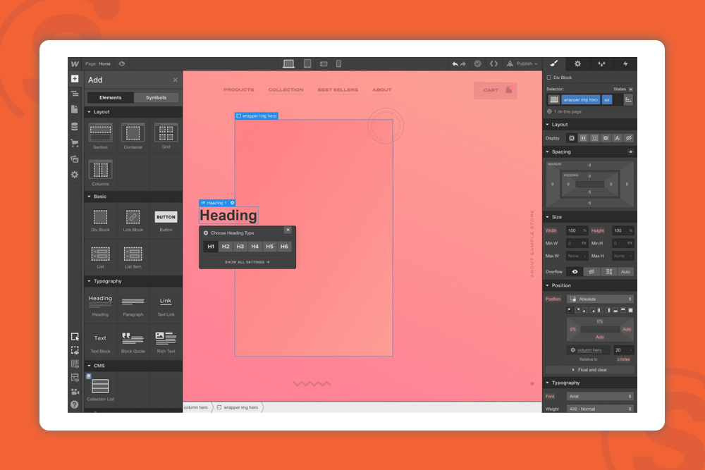webflow