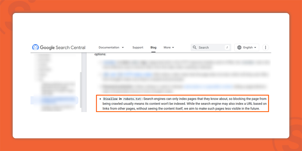 به جای تگ نو ایندکس از دستور disallow در فایل robots.txt استفاده نکنید