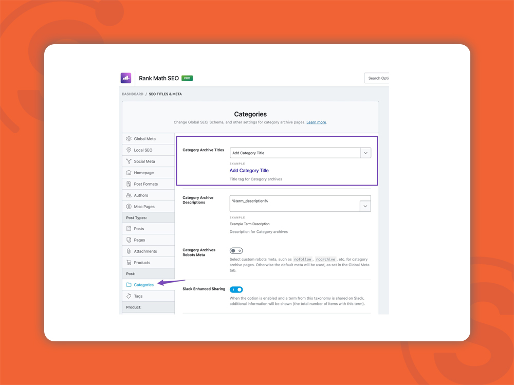 معرفی کتگوری ها و تگ ها